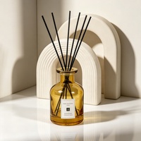 Diffuseur d'huiles essentielles d'aromathérapie, diffuseurs à bâtonnets d'arômes, coffret cadeau, bouteille en verre de luxe avec bâtonnets