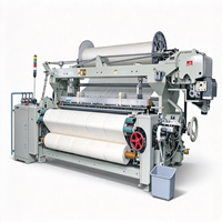Machine à tisser textile JDX758B à sergé pour serviettes en tissu éponge, avec dobby électronique, sélection de trame 6 couleurs et moteur servo pour enroulement
