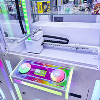Machine de jeu commerciale à pousser les gagnants avec lecteur de cartes et validateur de billets pour les magasins de jouets tendance