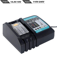 Chargeur de Batterie Li-Ion Courant de Charge 3A pour Outils Électriques 14.4V 18V Bl1830 Bl1430 Dc18Rc Dc18Ra Perceuse Certifiée CE
