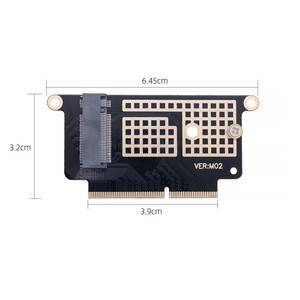 محول SSD جديد من A1708 بطاقة محول NVMe PCI Express PCIE إلى NGFF M2 SSD بطاقة <span class=keywords><strong>M</strong></span>.<span class=keywords><strong>2</strong></span> SSD لـ Macbook Pro Retina 13 بوصة A1708 2016 2017 - Product Image 6