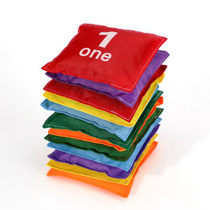 Usine <span class=keywords><strong>de</strong></span> sacs <span class=keywords><strong>de</strong></span> sable sensoriels colorés pour adultes en coton Oxford logo personnalisé jeux <span class=keywords><strong>de</strong></span> <span class=keywords><strong>lancer</strong></span> en plein air jouant au sac <span class=keywords><strong>de</strong></span> fèves avec des jouets <span class=keywords><strong>de</strong></span> sable Montessori - Product Image 4