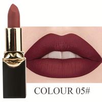 Maquillage vente chaude produits 6 couleurs mat hydratant rouge à lèvres pas facile à coller à la tasse rouge à lèvres imperméable à l'eau en gros