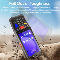F9830 PDA industriel robuste portable Android 14 balayage de Code QR 5000mAh logistique téléphone intelligent GPS 4 + 64 Go PDA Machine