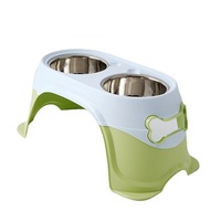 Bols pour chiens, grande taille d'alimentation, en acier inoxydable, pour animaux de compagnie