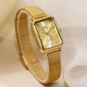 Bee Sister FA-1779 Nouvelle montre tendance Xiyin, vente directe du fabricant, commerce extérieur, niche rétro, bracelet petit marron, montre pour femme - Product Image 1