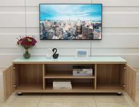 Meuble TV moderne en bois écologique 2026 avec grand espace de rangement, couleur personnalisable, pour salon, avec table basse