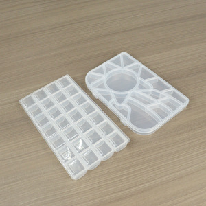 Transparent Plastic Compartment <b>Storage</b> <b>Box</b> For Jewelry Beads Rhinestones Fishing Gear Sewing Kit PP Material Desktop Organizer - Product Image 2