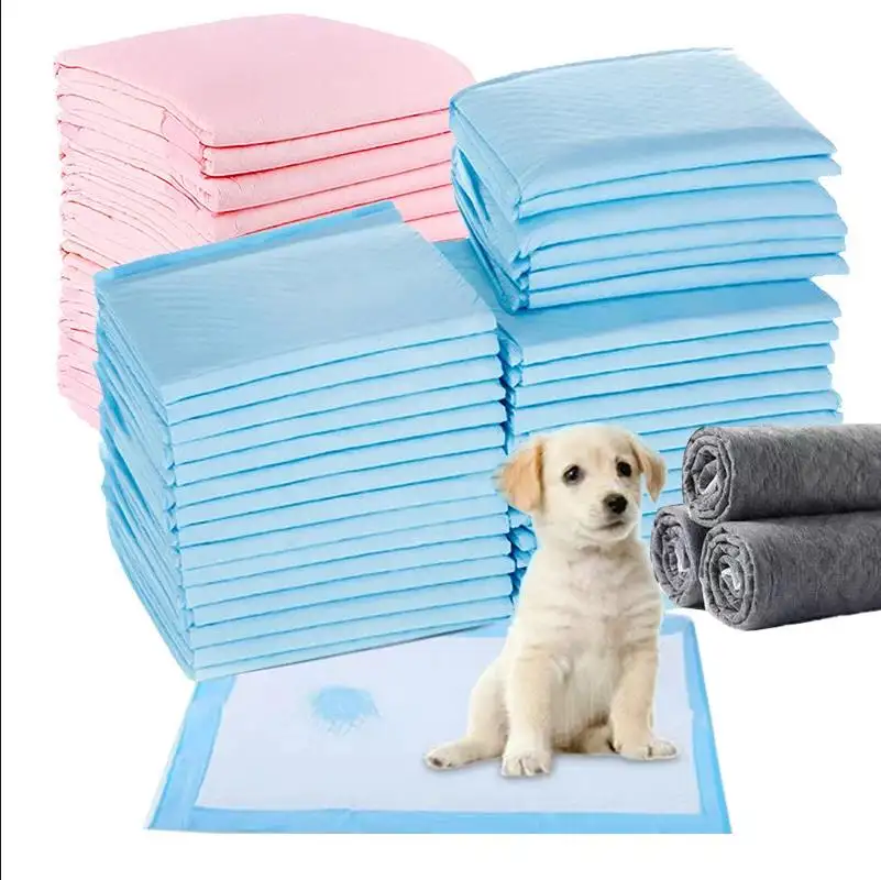 Superabsorbierende biologisch abbaubare einweg-Hunde-Training-Pischmatten gesunde Nappy-Matte für Katzen und Hunde mit schnell trocknender Papieroberfläche
