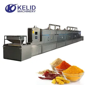 Red Chilli Industrial Microwave Drying Machine