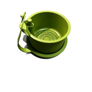 Panier égouttoir suspendu vert à pression pour évier, filtre pour la cuisine, passoire à résidus pour le lavage des fruits - Product Image 5