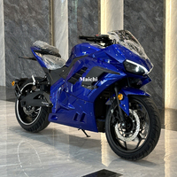 Moto électrique de course à prix de gros, autonomie de 200 km, 72 V, vitesse maximale de 130 km/h