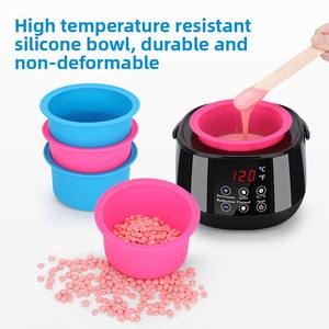 Outils de beauté de bricolage de haricot de <span class=keywords><strong>cire</strong></span> faciles à libérer pour <span class=keywords><strong>Amazon</strong></span> Produit de soins personnels de machine de <span class=keywords><strong>cire</strong></span> d'épilation de silicone - Product Image 2