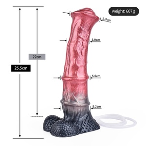 NNSX Squirting Horse Anal <b>Dildos</b> Monster Penis G-Spot Stimulator Masturbation Butt Plug Cock 18 Flirting Sex Toy for Men Women - Product Image 2