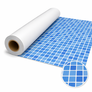Revestimiento de PVC de Alta Resistencia para Piscinas de Parques Acuáticos, para Renovación Rápida de Piscinas de Concreto y Acero, Membrana Impermeabilizante de Grado Comercial con Protección UV - Product Image 1