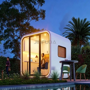 Cabina <span class=keywords><strong>de</strong></span> Oficina Modular JINFUDA con Alto Rendimiento <span class=keywords><strong>de</strong></span> Insonorización <span class=keywords><strong>para</strong></span> Oficinas en Casa, Espacios <span class=keywords><strong>de</strong></span> Co-Working y Estaciones <span class=keywords><strong>de</strong></span> Trabajo en Jardín - Product Image 2
