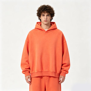 AMCLEVER 2026 Felpe da Uomo: <span class=keywords><strong>Felpa</strong></span> Oversize Lavata e Tie-Dye di Tendenza, Vendita all'Ingrosso per Produttori Transfrontalieri - Product Image 4