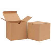 Cajas de Envío Corrugadas Ecológicas, Cajas de Cartón Marrón Resistentes para Embalaje y Envío de Comercio Electrónico