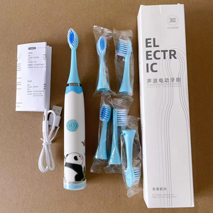 3-15세 어린이용 소닉 전동 칫솔, 만화 디자인, 부드러운 칫솔모, 휴대용 어린이 칫솔 - Product Image 6