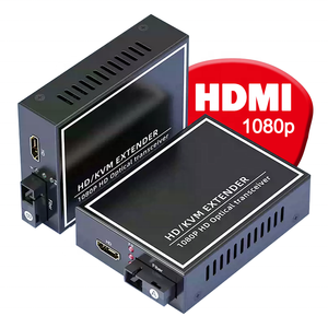 H D M IOptical KVM con tastiera Mouse USB Audio Video HD risoluzione 1080P fibra ottica Extender HD a fibra ottica convertitore - Product Image 1