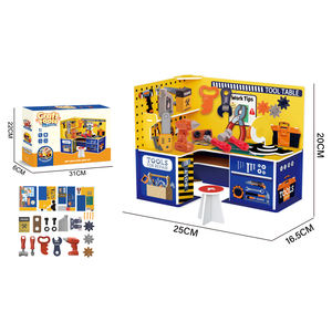 Nouveau produit : Jeu de puzzles éducatifs 3D, 41 pièces, atelier d'ingénierie de simulation, maison de jeu DIY pour les enfants de 3 ans - Product Image 6