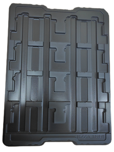 Blister de plástico antiestático ESD personalizado Industrial, formación de vacío, piezas de plástico ESD, almacenamiento, bandeja electrónica conductora - Product Image 5