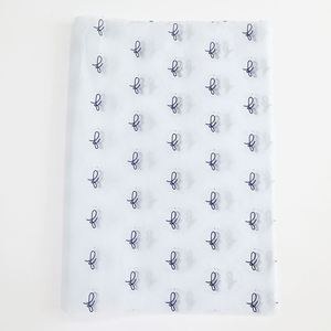 Papier d'emballage personnalisé avec logo noir, blanc, rose, or, imprimé, pour vêtements, boîte à fleurs, emballage cadeau, papier de soie - Product Image 2