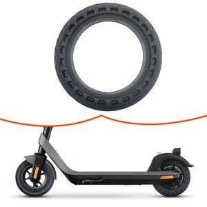 Pneus en caoutchouc solides en nid d'abeille durables de 8,5 x 2,0 pouces pour accessoires de roues de trottinettes électriques - Product Image 6