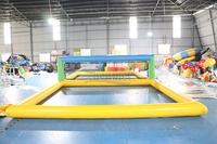 Terrain de volley-ball gonflable pour piscine, plage et extérieur Zhenmei