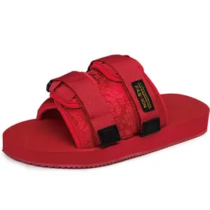 2023 Hete Verkoop Mode Open Teen Glijbanen Slippers Mannen Glijbanen Sandalen Comfortabele Sport Strandglijbanen