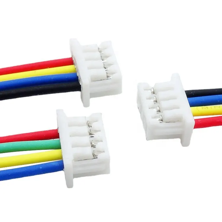 कस्टम माइक्रो Jst एमएक्स कनेक्टर Molex Picoblade 51021 1.25mm 1.25mm 2/3/4/5/6 पिन महिला और पुरुष 2 पिन कनेक्टर तार दोहन