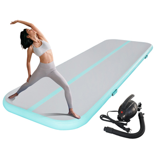 <span class=keywords><strong>Matelas</strong></span> gonflable personnalisé de <span class=keywords><strong>gymnastique</strong></span> de Taekwondo de voie d'air de 2-16M <span class=keywords><strong>matelas</strong></span> extérieur d'équipement de voie d'air de forme physique 10-20FT - Product Image 1