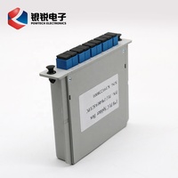 Kartu Kaset Splitter PLC Optik, 1*2 1*4 1*8