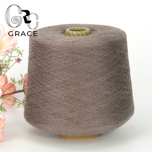 Fil à tricoter pour pull 28 nm 2 brins 80% <span class=keywords><strong>coton</strong></span> 20% <span class=keywords><strong>laine</strong></span> mérinos mélangée pour machine à tricoter et machine à tisser - Product Image 4