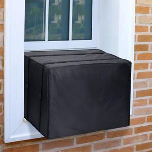 ฝาครอบเครื่องปรับอากาศแบบติดหน้าต่างอื่นๆ 43x34x32 ซม. กันน้ำ กันฝุ่น กันหิมะ สีดำ สีเบจ สไตล์โมเดิร์นเรียบง่าย - Product Image 5