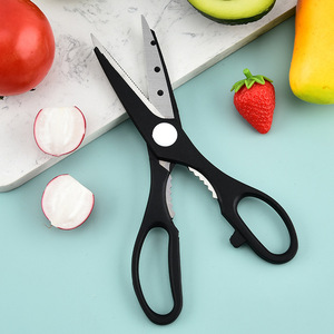 Stainless Steel Food <b>Scissors</b> Cutting <b>Scissors</b> Ultra Sharp <b>Kitchen</b> Shears <b>Kitchen</b> <b>Scissors</b> With Soft Grip Handle - Product Image 4