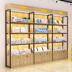 Siêu thị bằng gỗ bán lẻ kệ trưng bày cửa hàng kệ cửa hàng tiện lợi giá kệ cho cửa hàng bán lẻ - Product Image 3