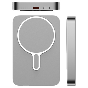 Мощный продукт, тонкий, быстрая зарядка, 10000 мАч, алюминиевый сплав, магнитная Беспроводная зарядка, внешний аккумулятор для телефона - Product Image 3