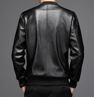 Nouvelle arrivée best-seller Vêtements décontractés courts Camion Veste en cuir pour homme