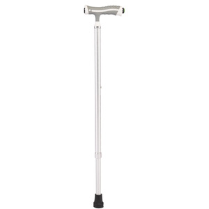 Canne de marche télescopique en alliage d'aluminium, disponible en trois couleurs, pour la marche en extérieur et la thérapie de réadaptation - Product Image 3