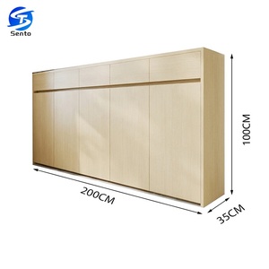 <span class=keywords><strong>Meuble</strong></span> à chaussures moderne en bois massif écologique sans peinture, 200 cm, cinq tiroirs, haute qualité, <span class=keywords><strong>pour</strong></span> salon et appartement, directement de l'usine - Product Image 6