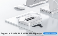 Shenzhen PULWTOP alta velocidad 6 en 1 Usb C Hub tipo C Pd carga Usb Hub 3,0 7 puertos 4 puertos Usb Hub para Imac/MacBook