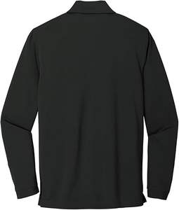 Bordado personalizado Costura Hombres Polos de manga larga Fit Polos - Product Image 2