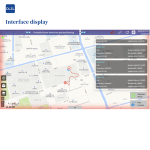 Taşınabilir Profesyonel DLZL Marka Drone Dedektörü Çantası 900MHz/2.4GHz/5.8GHz Frekanslar 10KM Menzil 10m Hassasiyet - Product Image 6
