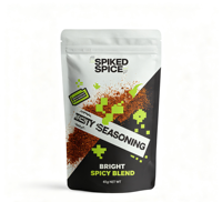 Sachets Doypack thermoscellés pour assaisonnements pratiques, sachets à épices laminés pour emballage de condiments et de matières premières pour plats préparés