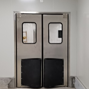 Porta <span class=keywords><strong>a</strong></span> Battente <span class=keywords><strong>a</strong></span> Doppia <span class=keywords><strong>Anta</strong></span> in Acciaio Inox per Cucine Industriali, Modello 2022, Vendita Calda - Product Image 6