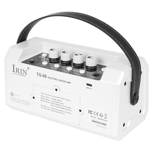 Amplificateur de guitare électrique IRIN TG-08 avec Bluetooth rechargeable et haut-parleur intégré pour machine à rythmes - Product Image 5