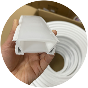 Insert gratuit 50x20mm grande taille remplacer le <span class=keywords><strong>tube</strong></span> <span class=keywords><strong>en</strong></span> silicone néon encastré <span class=keywords><strong>en</strong></span> profilé d'aluminium pour diffuseur de bande <span class=keywords><strong>LED</strong></span> - Product Image 1