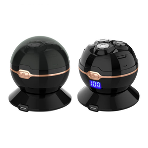 Afeitadora Rotativa Inalámbrica de 3 Cuchillas para Hombre, Resistente al Agua, para Piel Sensible, con Carga Rápida USB y Base de Carga - Product Image 2