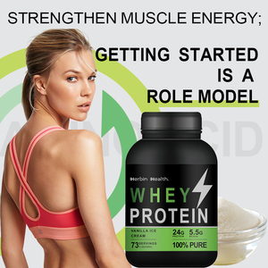 Suplemento en polvo de proteína mejorada de vainilla OEM proteína de leche muscular polvo de fortificación nutricional aislado proteína de suero en polvo - Product Image 2